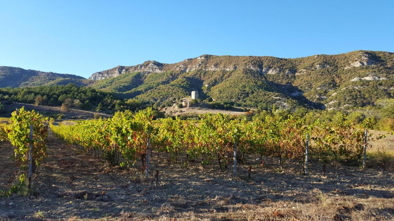 Gites Du Chateau D'Alencon Le Pegue Екстер'єр фото